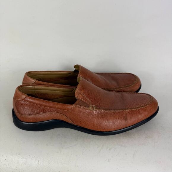 Cole Haan Lovell Two-Gore Loafer Mens 10.5 Brown Leather Slip On Low Top Casual main image 4